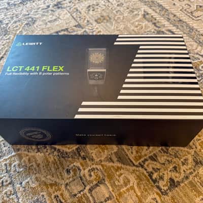 Lewitt LCT-441-FLEX Large Diaphragm Multipattern Condenser Microphone 2010s - Black image 3