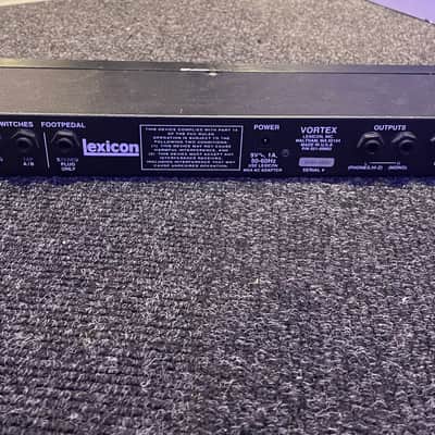 Lexicon Vortex Audio Morphing Processor 1990s - Black image 5