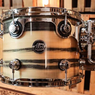 DW Exotic Performance Black Poplar Drum Set - 22,10,12,16 - SO#1157513 image 6