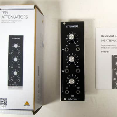 New Old Stock Behringer 995 Attenuators Eurorack Synthesizer Module Mint image 5