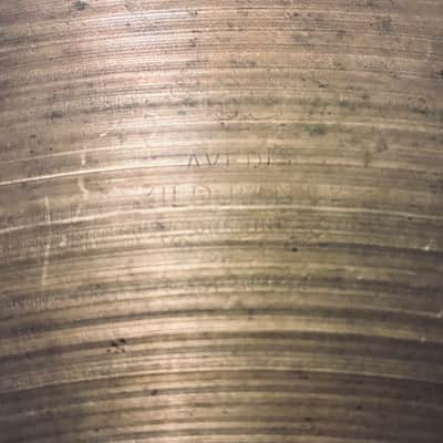 Restored Zildjian 18" A. Zildjian '60s Stamp Ride Cymbal 1960s - Traditional image 4