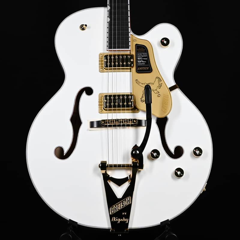Gretsch Professional Falcon Hollow Body w/ String-Thru Bigsby- White 2025 (JT25103481) image 1