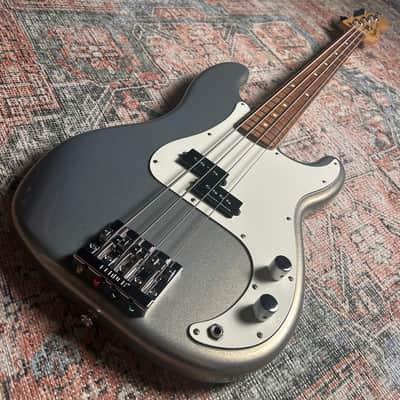 Fender Player Precision Bass with Pau Ferro Fretboard 2021 Silver image 2