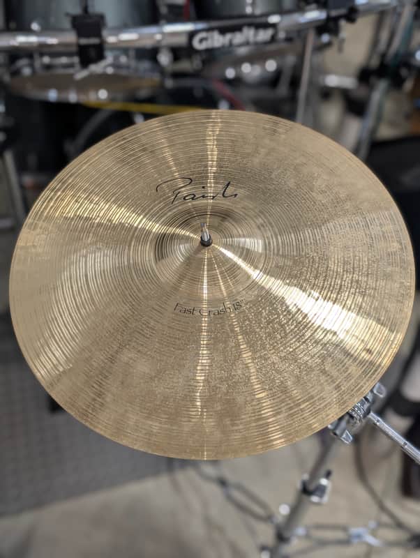 Paiste 18" Signature Fast Crash Cymbal 1989 - Present - Traditional image 1