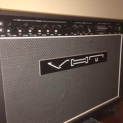 VHT Pittbull C-100-R 1993 Black EQ+Reverb 2x12 combo image 2