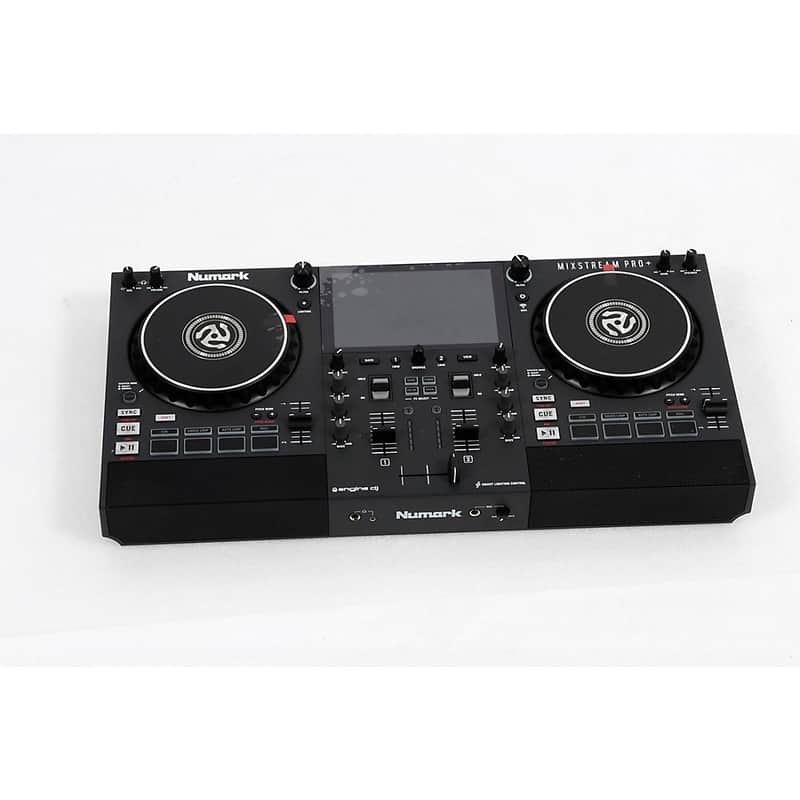 Numark Mixstream Pro+ Standalone Streaming DJ Controller Regular  Black image 1