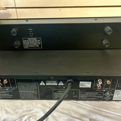Denon DN-D4000 Professional Dual CD/MP3 Rackmount DJ Player w/ RC-D4000 Controller – Very Good Condition image 2