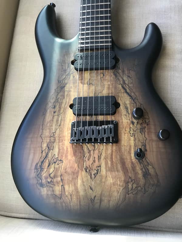 Kiesel/Carvin DC700 2013 Spalted Maple/Black image 1