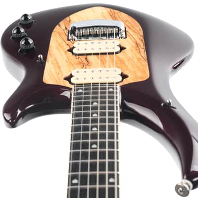 Music Man Majesty 6 Jester Red Spalted Maple BFR 2020 image 11