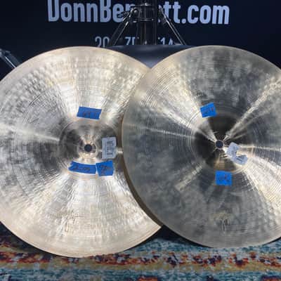 Elvin Jones's 14" A. Zildjian & Cie, Vintage Hi-Hats Pair 930g 1162g. 2001 image 8