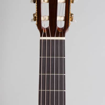 Seji Shinano  No. 40 Classical Guitar,  c. 1968, original black hard shell case. image 5