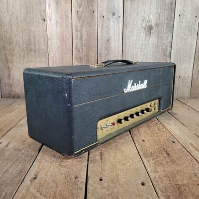 Marshall JTM45 MKII 1966 Plexi 50 Watt Head Serviced - Black image 3