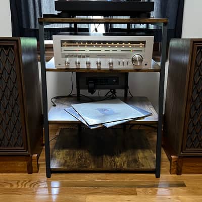 Apex Risers Walnut Speaker Stands image 8