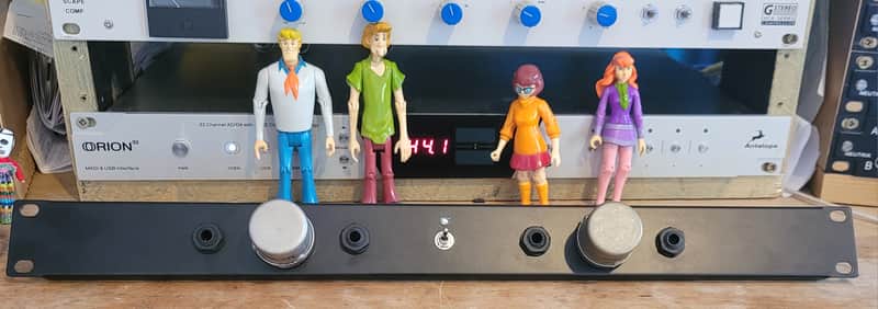 19" Rackmount Vintage LL88 BBC Analog Transformer Clipper Saturator with Switchable Distortion Circuit image 1