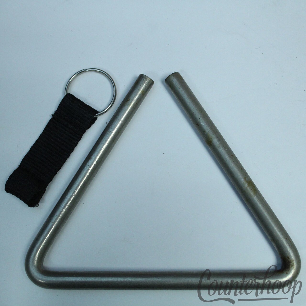 Premier Triangle 5" x 3/8" Thick 211g Vintage 50s Nickel Percussion Instrument* — main photograph