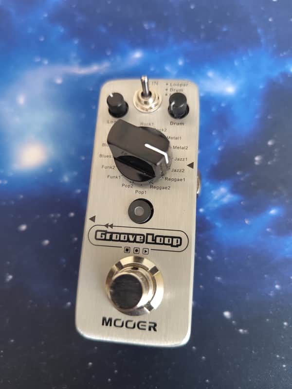 Mooer Groove Loop Drum Machine and Looper 2018 - White image 1