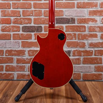 Gibson Custom Art & Historic Les Paul Custom 24 Fret AAA Flame Maple Top Heritage Cherry Sunburst 2003 w/OHSC image 7
