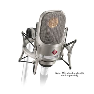 Neumann TLM107-STUDIOSET Large Diaphragm Condenser Microphone with EA4 Mount - Black image 1