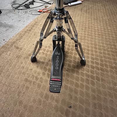 Immagine DW DWCP5500D 5000 Series Delta II Heavy Duty Double-Braced Rotating 3-Leg Hi-Hat Stand 2010s - Chrome - 2