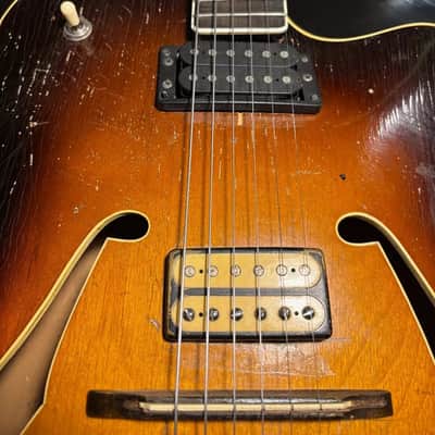 60's HOPF JAZZ GUITAR with 3 PICKUPS image 2
