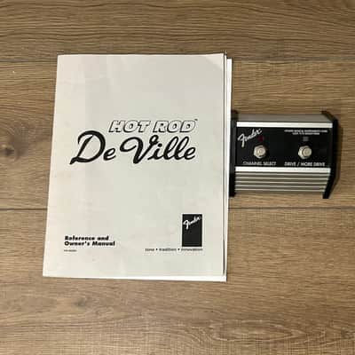 Fender Hot Rod DeVille 212 3-Channel 60-Watt 2x12" Guitar Combo 1996 - 2001 - Black image 7