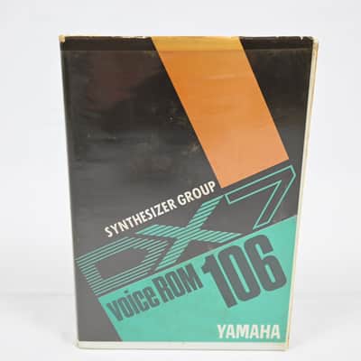 Yamaha DX7 Data ROM Cartridge VRC-106 *VERY RARE*