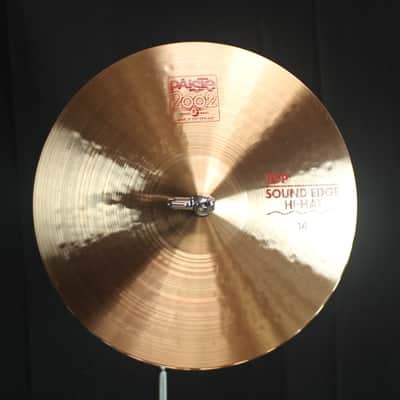 Paiste 14" 2002 Sound Edge Hi Hats - 952g/1057g (video demo) image 1