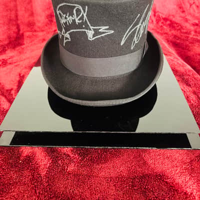 Slash Top Hat Signed w/ Artwork 2018 - Black image 2
