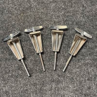 Pearl D-041 Bass Drum Claws & T-080 T-Handle Tension Rods - Set of 4 - B image 2