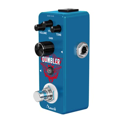 AMUZIK LEF-315 Guitar Dumbler Pedal Analog Dumbler Overdrive Pedals For Electric Guitar With Medium Distortion True Bypass--Shipped from Irvine Warehouse in California by USPS image 3