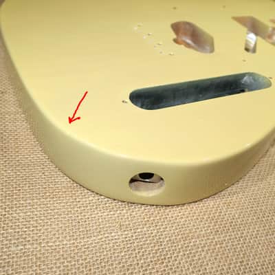 2013 USA Fender Telecaster Alder Guitar Body Vintage Blonde image 2