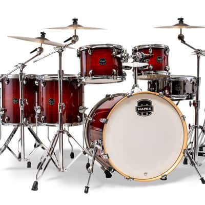 Mapex Armory Studioease AR628SVNR Red Onyx Burst 22x18/10x8/12x9/14x14/16x16/14x5.5" 6pc Pack - In Stock! image 1