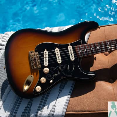 1992 Fender SRV Stevie Ray Vaughan Signature Stratocaster - First Year Run & All Original TONE MONSTER w Tons of MOJO - Pro Set Up w Perfect Frets/Action/Intonation! image 2