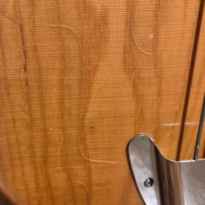 Vintage 1972 Fender Telecaster Bass Maple Fretboard Natural image 8