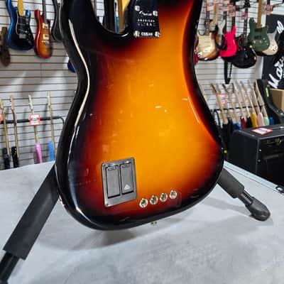American Ultra II Precision Bass - Ultraburst, Maple Fingerboard w/OHSC & PLEK*D #341 image 7