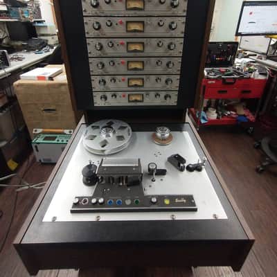 Scully 284-8 vintage Analog Studio 1" 8-track Tape Recorder 1968 image 5