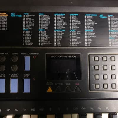 Vintage Casio CTK-630 1990's Keyboard w/Touch Response Pads, Pitch