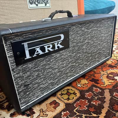 Vintage 1965 Park Marshall Top Mount JTM45 KT66 Pinstripe Amplifier Head *1960s* image 3