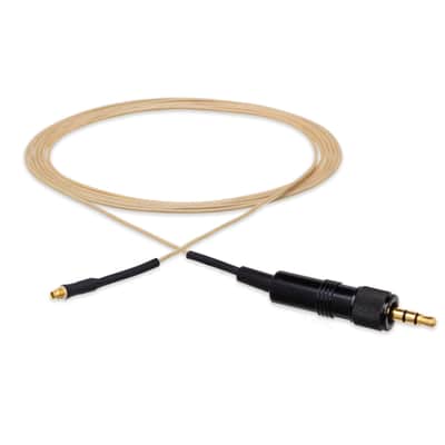 Mogan 1.2mm Replacement Cable for Sennheiser Beltpacks, Beige imagen 3