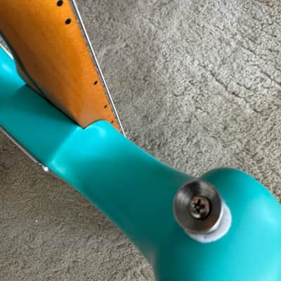 Squier 40th Anniversary Vintage Edition Stratocaster 2022 - Present - Satin Sea Foam Green image 9
