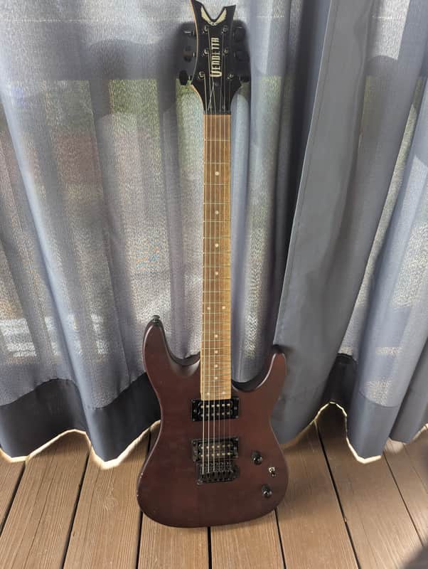 Dean Vendetta XMT Electric Guitar with Vintage Tremolo 2010s - Metallic Black image 1