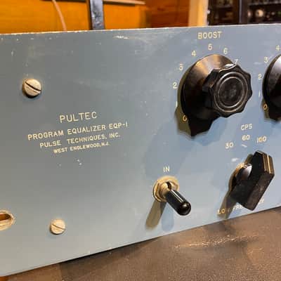 Pultec EQP-1 Program Equalizer 1950s - Blue image 5