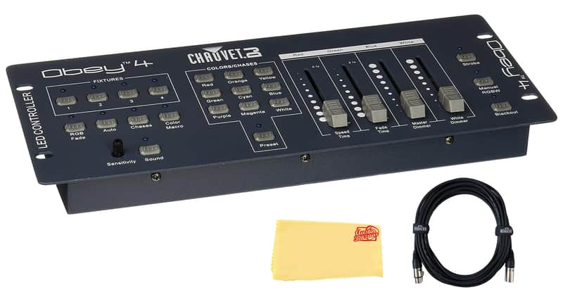 Chauvet Obey 4 DMX Controller w/ DMX Cable image 1