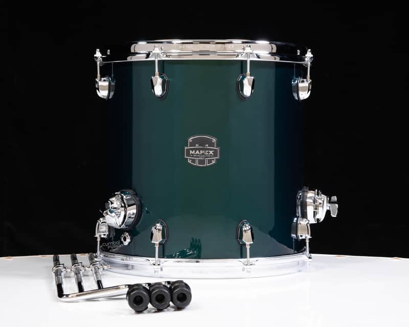 Mapex Saturn Evolution Maple/Walnut 14x14 Floor Tom image 1