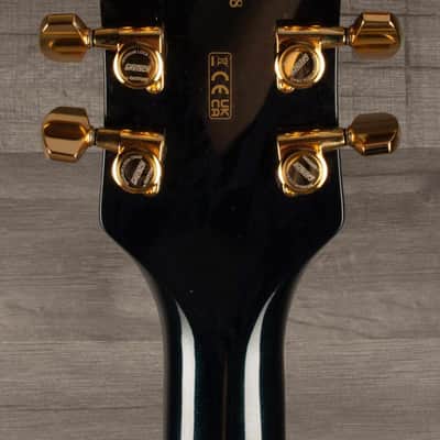 Gretsch Broadkaster® Jr. LX Center Block with String-Thru Bigsby® and Gold Hardware, Ebony Fingerboard, Midnight Sapphire image 10