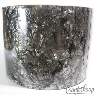 Slingerland 14x20"Black Diamond Pearl Bass Drum Shell 3Ply 60s BDP Sound King US image 3
