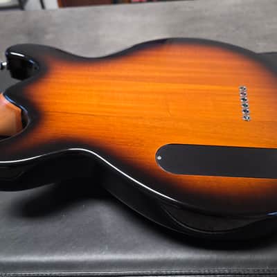 Jackson JJ2 Scott Ian Signature 2001 Custom Shop Made In USA Tobacco Burst Sunburst American Pre-Fender Les Paul Jr Junior DC Body image 15