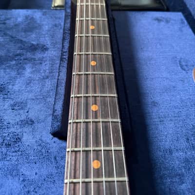 Fender 1960 Stratocaster Heavy Relic Sonic Blue over Sunburst 2023 image 8