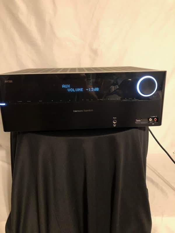 Harman Kardon AVR 1700 2016 - Black - A/V Receiver image 1