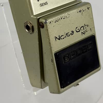 Boss NF-1 Noise Gate Pedal Silver Screw Long Dash 1979 - Grey image 3